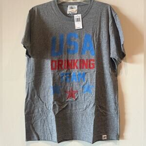 Kid Dangerous NWT USA Drinking Team T-Shirt size large